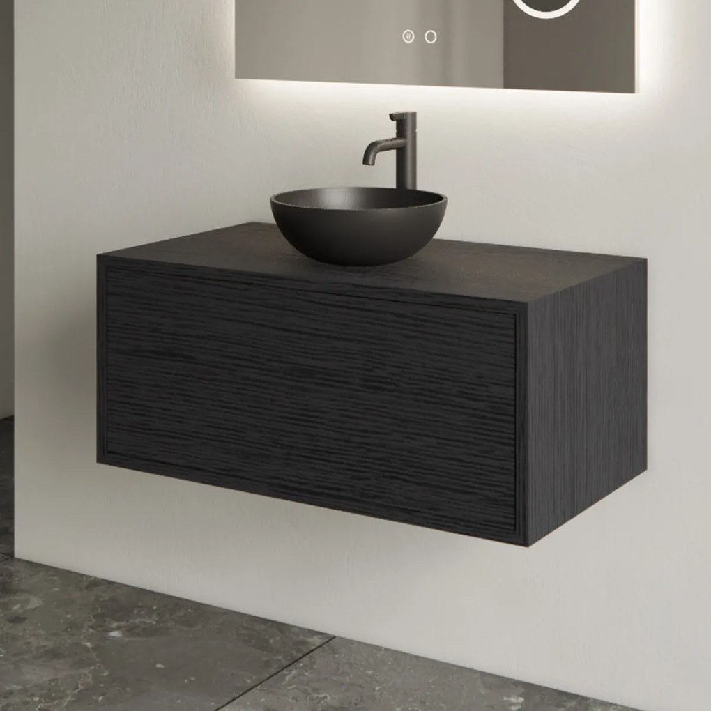 Gliss Design Joa badmeubel 70cm black veneer