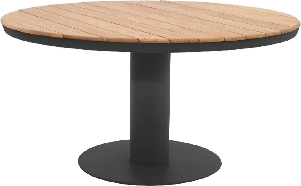 Palazzo dining tafel  Ø160xH75 cm teak aluminium antraciet