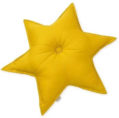 Camcam kussen star Mustard