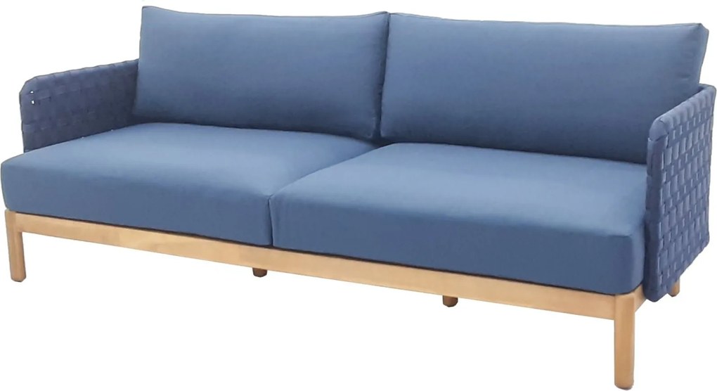 Baratti Stoel-Bank loungeset - Kolbe - 3-delig - Navy Blue - Baratti
