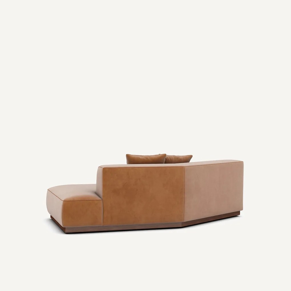 Rechte halve zetel in fluweel, JACOPO