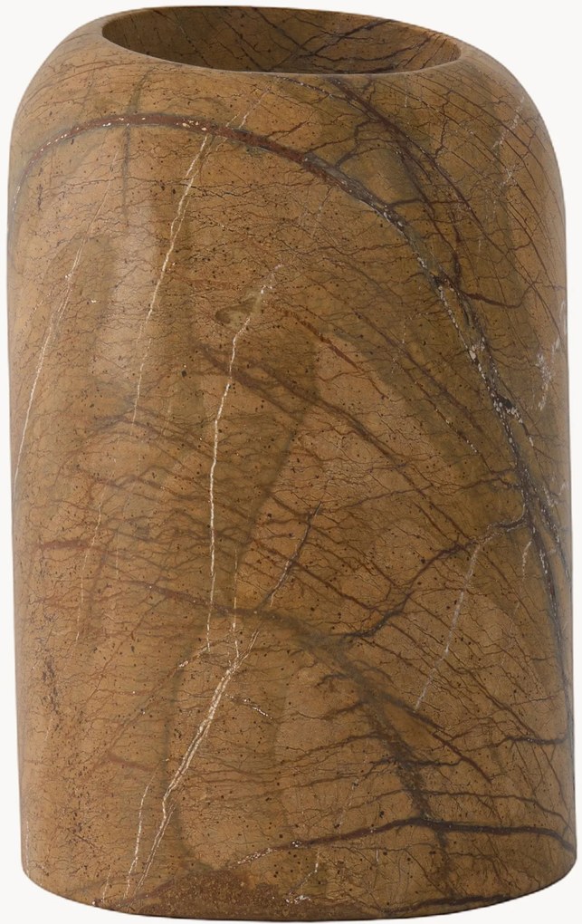 Marmeren vaas Boulder, H 21 cm