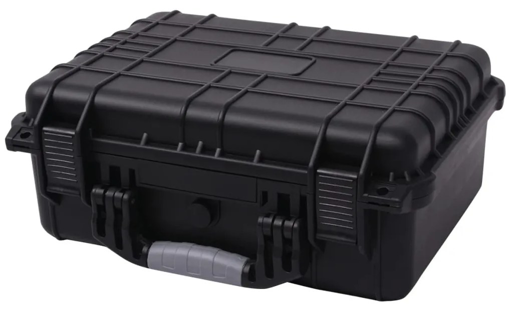 vidaXL Beschermende materiaalkoffer 40,6x33x17,4 cm zwart