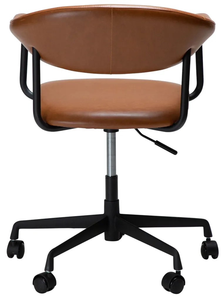 Dan-Form Rover Design Bureaustoel Bruin Kunstleer