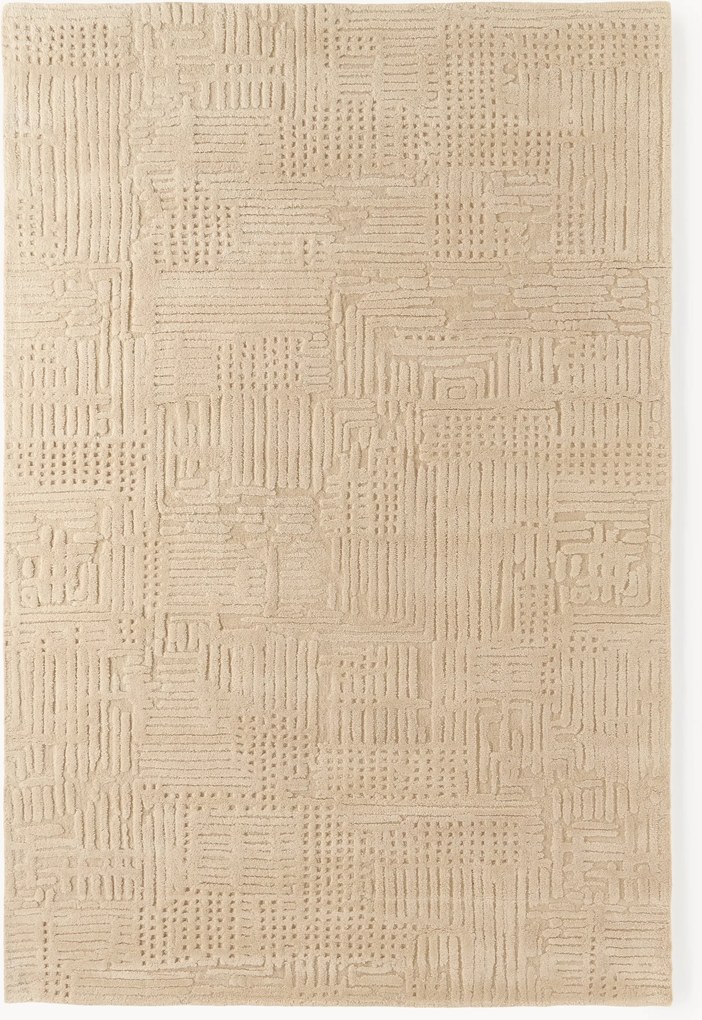 Handgetuft wollen vloerkleed Merima