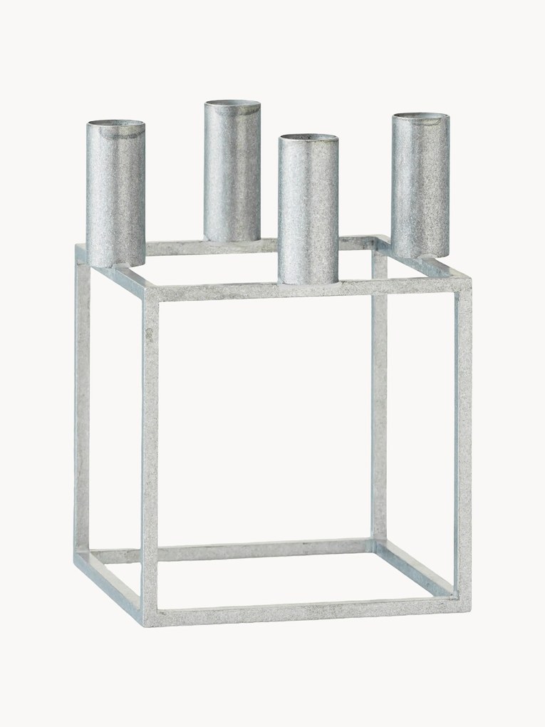Metalen kaarshouder Kubus