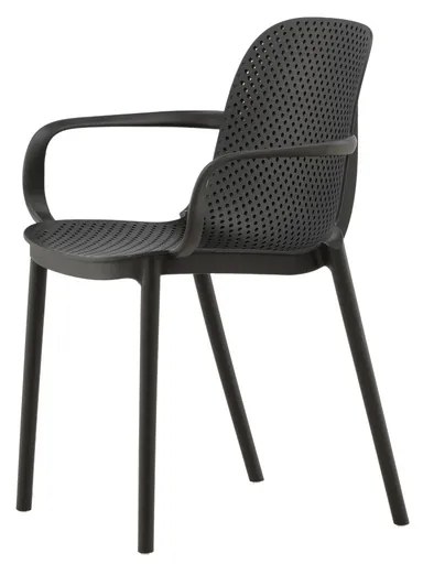 Jörn Eetkamerstoel - Annika - Zwart - Kunststof - Jörn