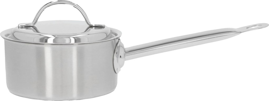 Demeyere Resto 3 Steelpan met deksel 14 cm / 1 l - Resto 3 - Demeyere