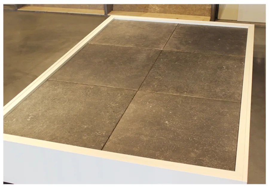 Vloertegel 60x60 Cm Natuursteenlook Antico Antraciet RBT38