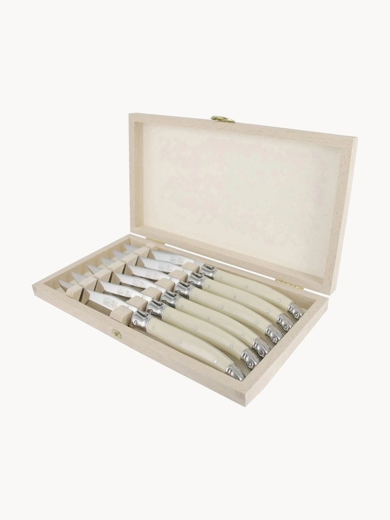 Polijste messen Essentiel Classique, 6-delig