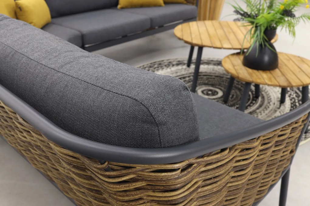 Bali loungeset met Mindo loungetafels - 3-delig - Garden Impressions OP=OP