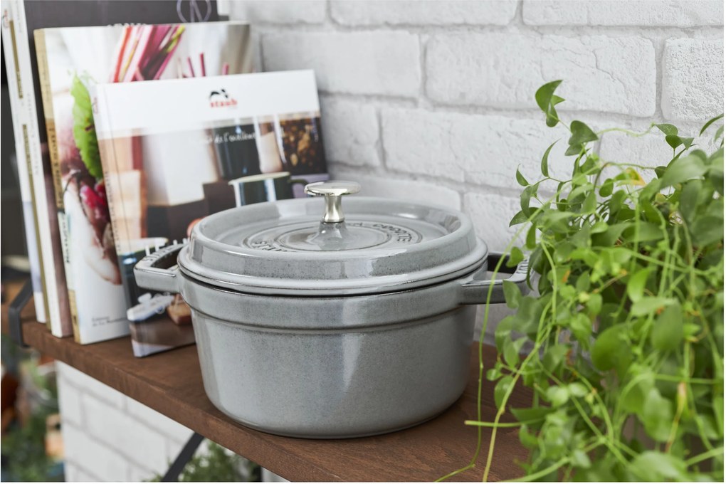 Staub La Cocotte Cocotte 18 cm / 1,7 l, Rond, Grafietgrijs - La Cocotte - Staub