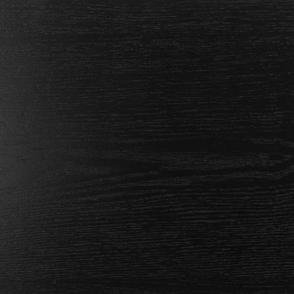 Zwarte Plankenkast - 94x27x172cm.