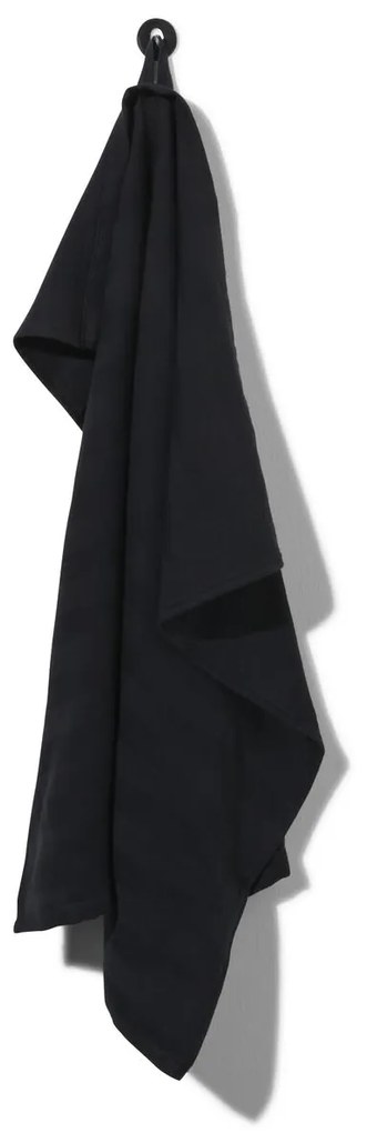HEMA Theedoek - 65 X 65 - Katoen - Zwart (zwart)