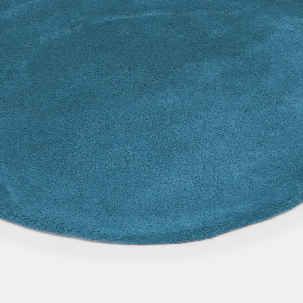 Rond vloerkleed in getuft kant Renzo, groot model