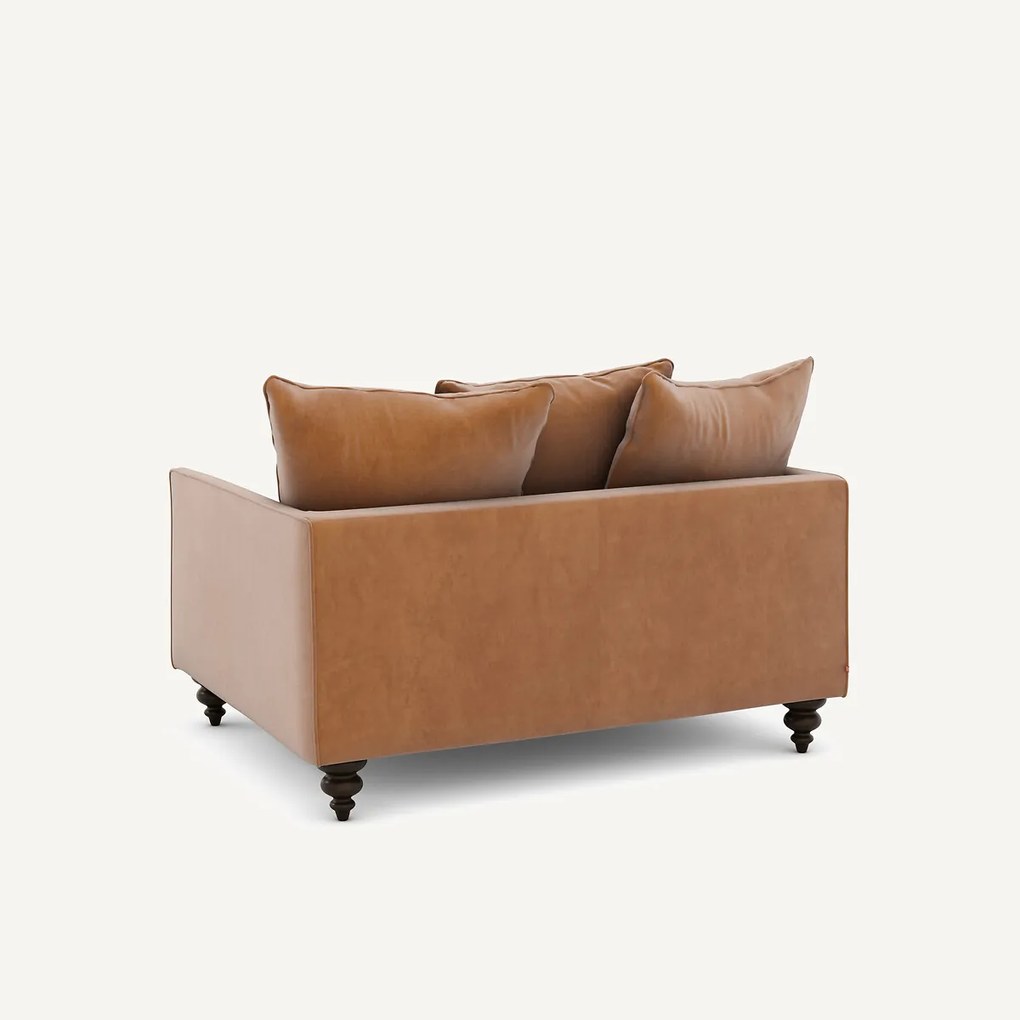 2-zits fluwelen bank, Lazare