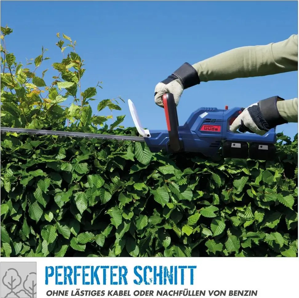 Güde Accu Heggenschaar HS 36-302-30 KIT (Inclusief Accu &amp; Lader)
