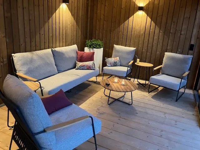 4 Seasons Balade/Verdi stoel-bank loungeset - 4-delig