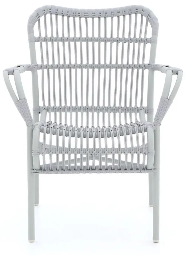 Intenso Parma/ROUGH-S 90cm dining tuinset 5-delig stapelbaar