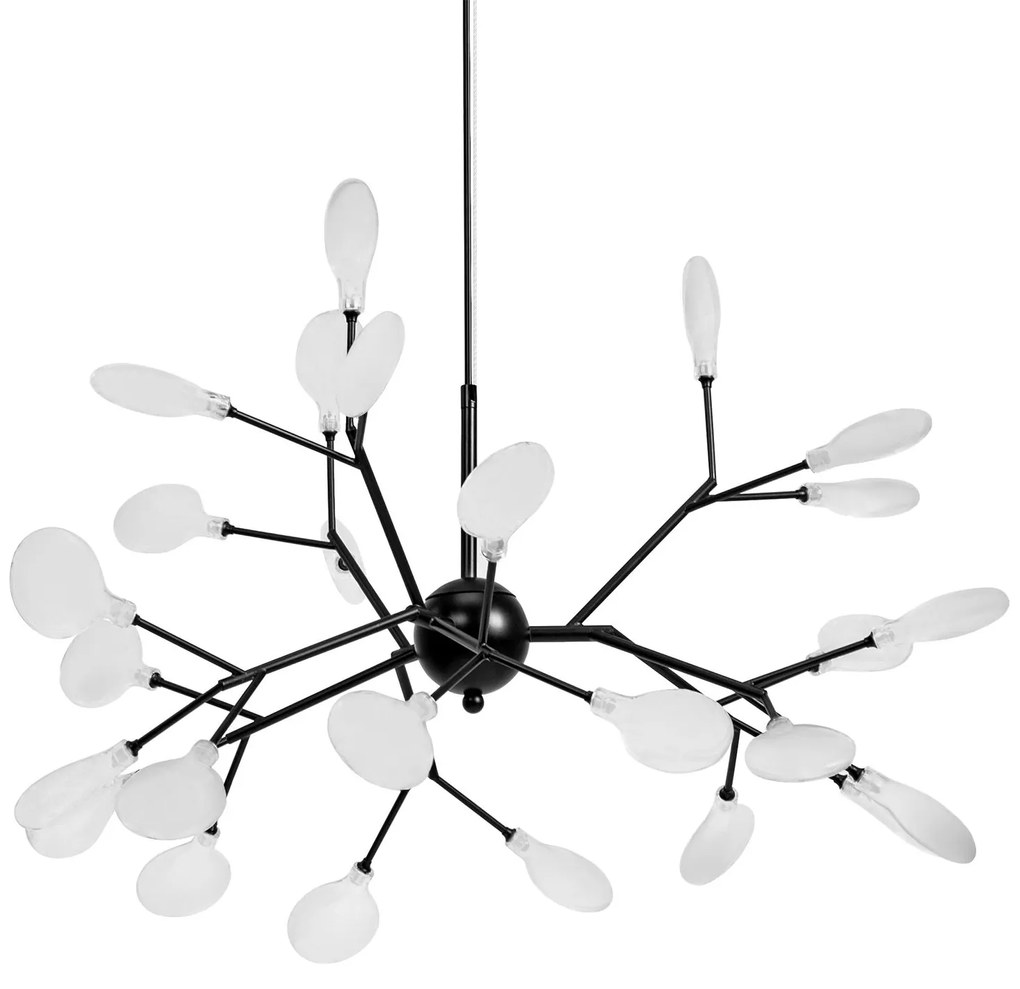 Hanglamp boom 27 Zwart Wit APP590-CP
