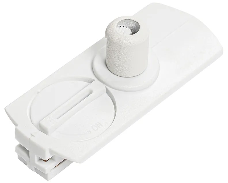 Design hanglamp wit incl. rail adapter 1-fase - Iconic Tubo Modern GU10 cilinder / rond Binnenverlichting Lamp