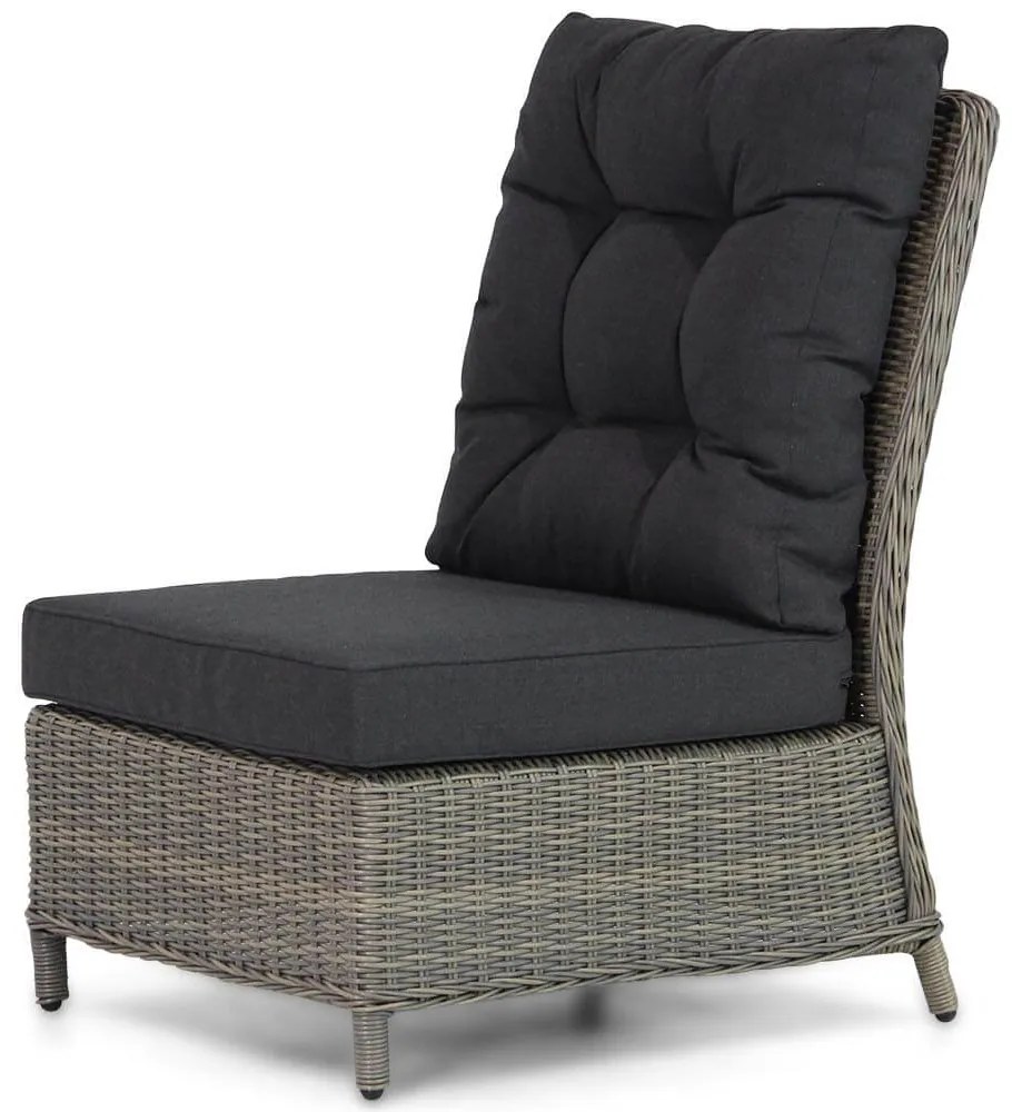 Hoek loungeset 6 personen Wicker Taupe  Garden Collections Chicago