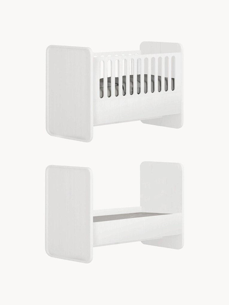 Babybedje met verlenging tot peuterbed, 70 x 120/160 cm