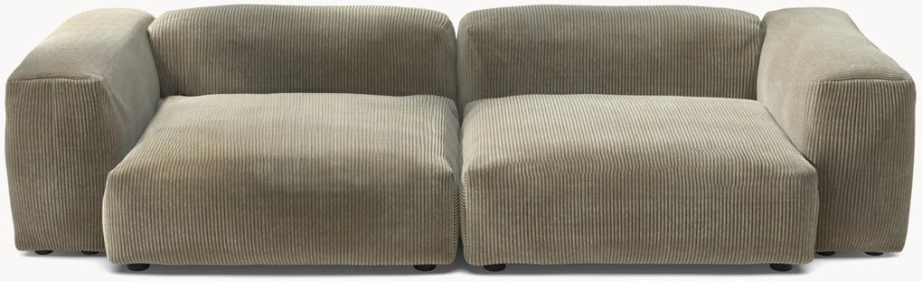 Modulaire bank Vetsak (3-zits) van ribfluweel