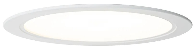 Set van 6 inbouwspots wit 14,5cm incl. LED instelbaar in kelvin met dipswitch - Stephanie