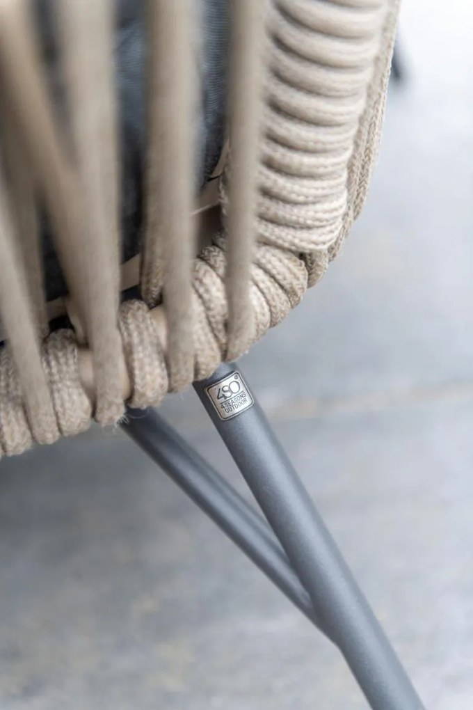4 Seasons Outdoor Ramblas 2.5-zits loungebank SALE  Loungebank    taupe weerbestendig