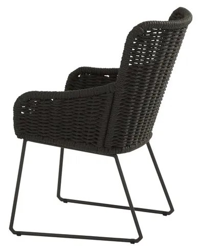 4 Seasons Outdoor Wing Dining Chair  Tuinstoel    zwart weerbestendig