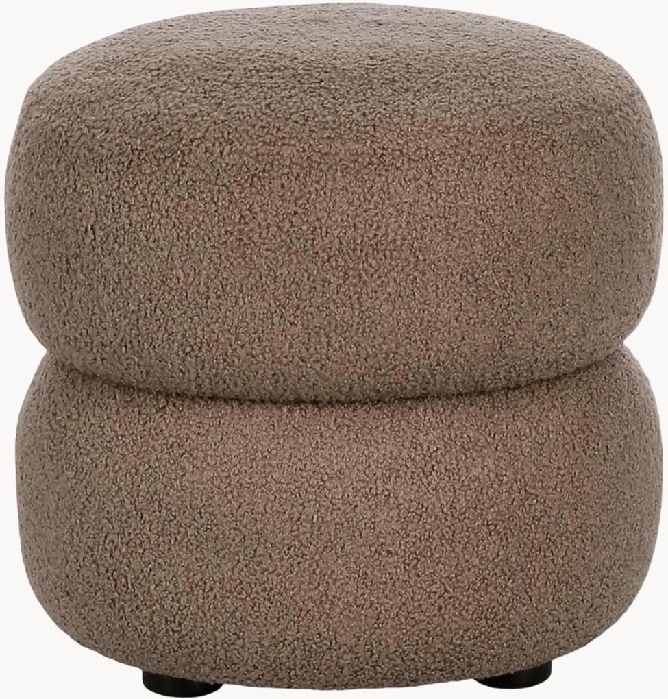Bouclé poef Gabby