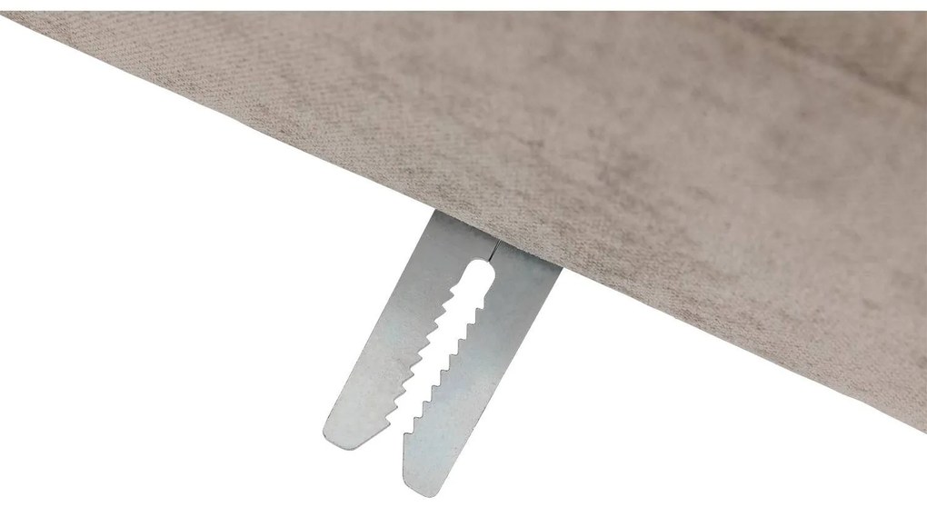 Goossens Zitmeubel Key West bruin, stof, 2-zits, modern design met ligelement links