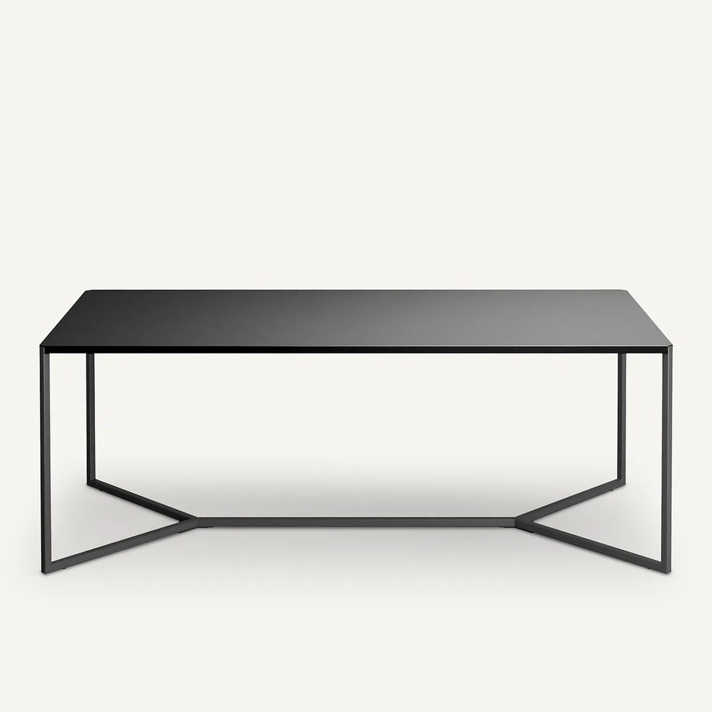 Stalen metalen tafel Romy