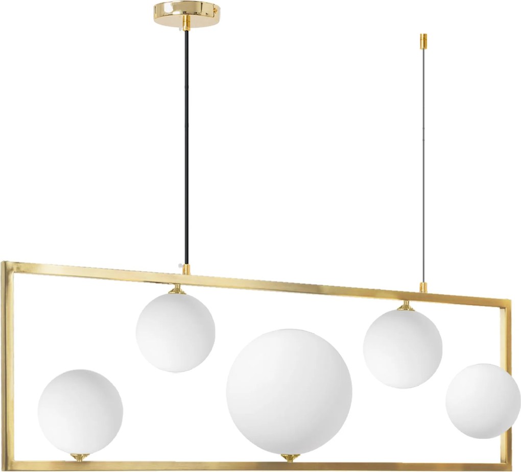 Hanglamp goud APP1020-5CP