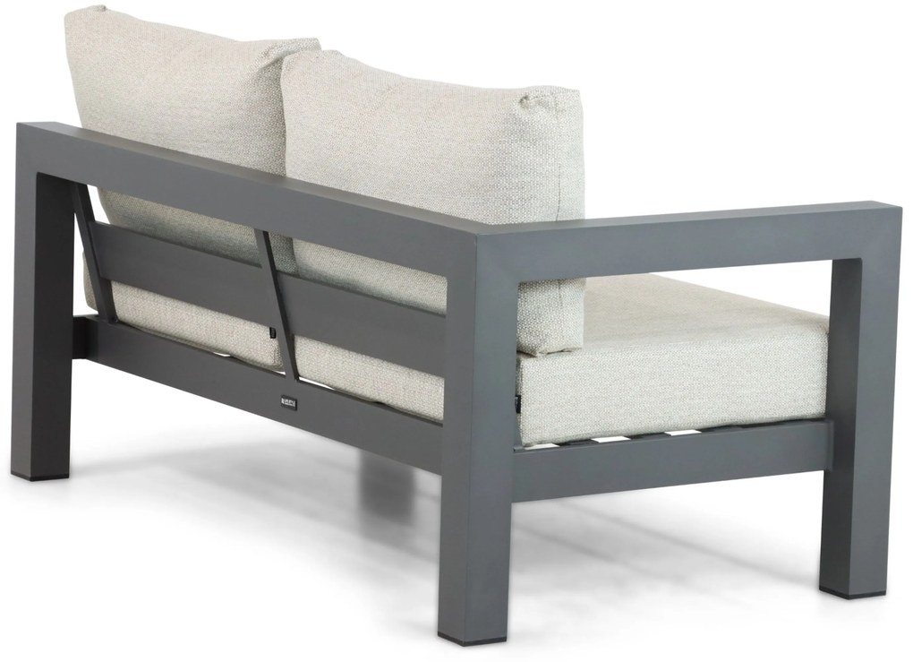 Hoek loungeset 5 personen Aluminium Grijs  Lifestyle Garden Furniture Luca
