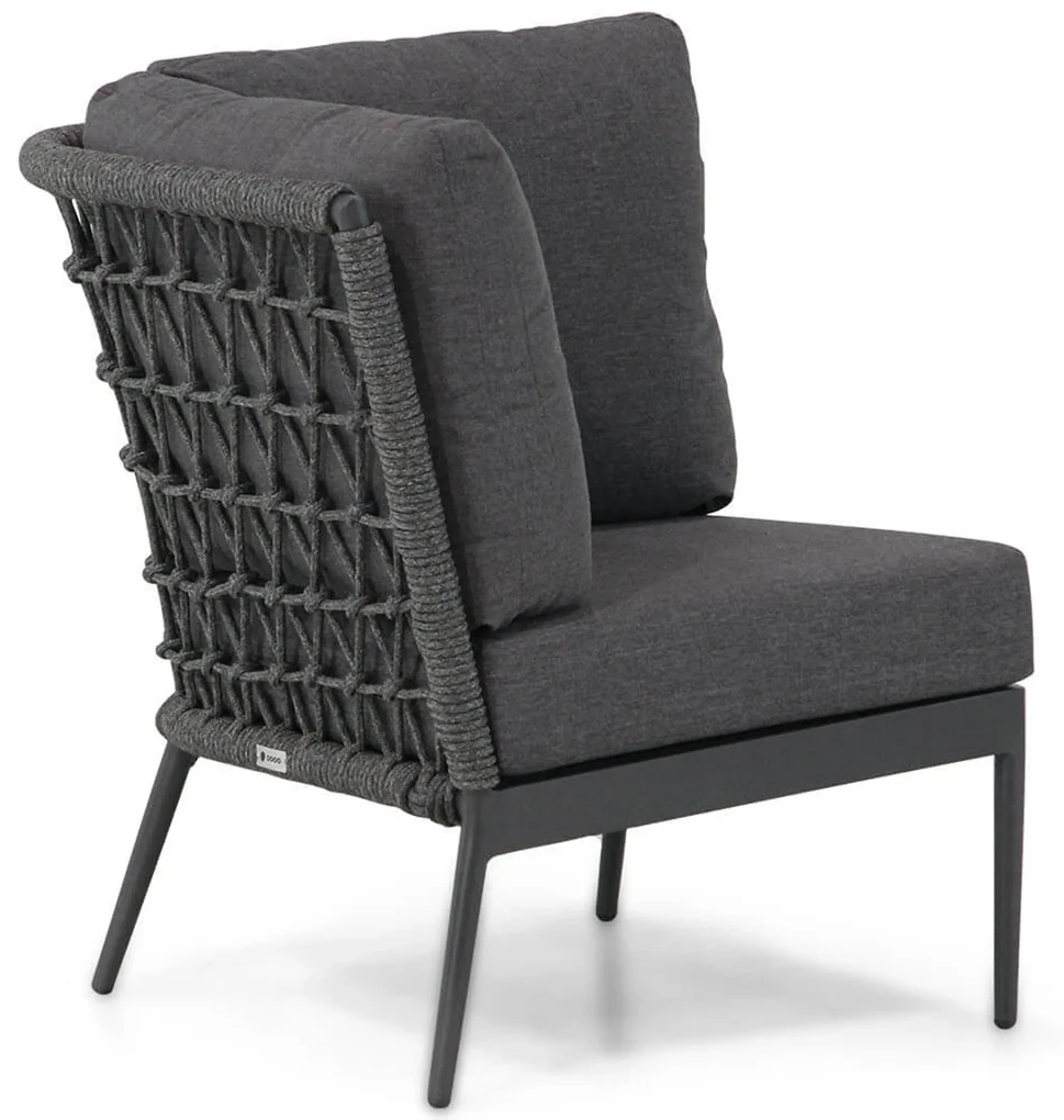 Hoek loungeset 5 personen Rope Grijs Coco Dalice/Pacific