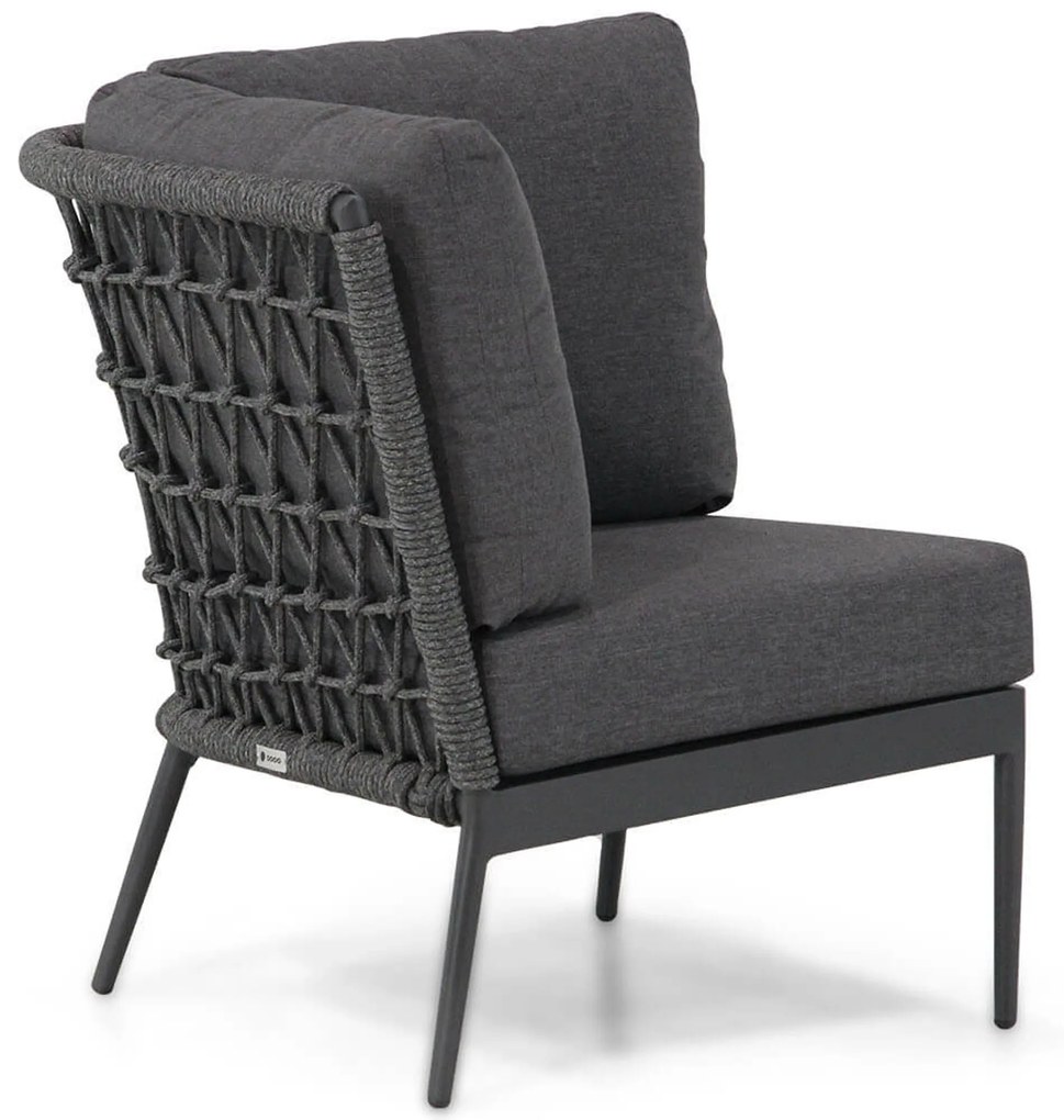 Hoek loungeset 5 personen Rope Grijs Coco Dalice