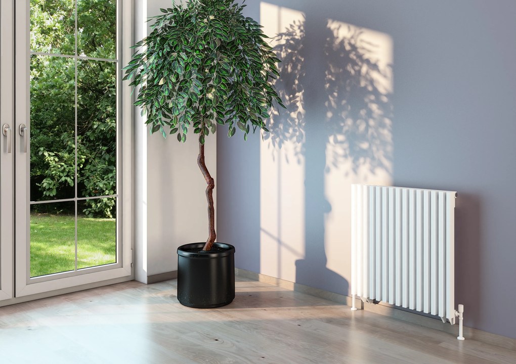 Eastbrook Rowsham horizontale radiator 60x98cm Antraciet 1186 watt