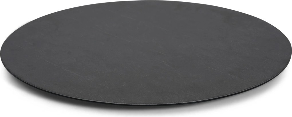 Tuinset Ronde Tuintafel 6 personen 150 cm Kunststof Grijs Domani Furniture Alba/Arancia