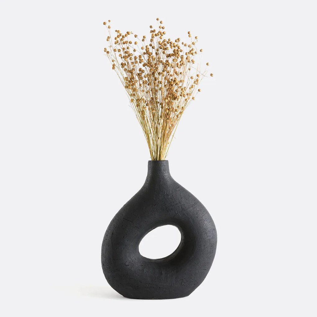 Decoratieve vaas in keramiek H33,5 cm, Kuro