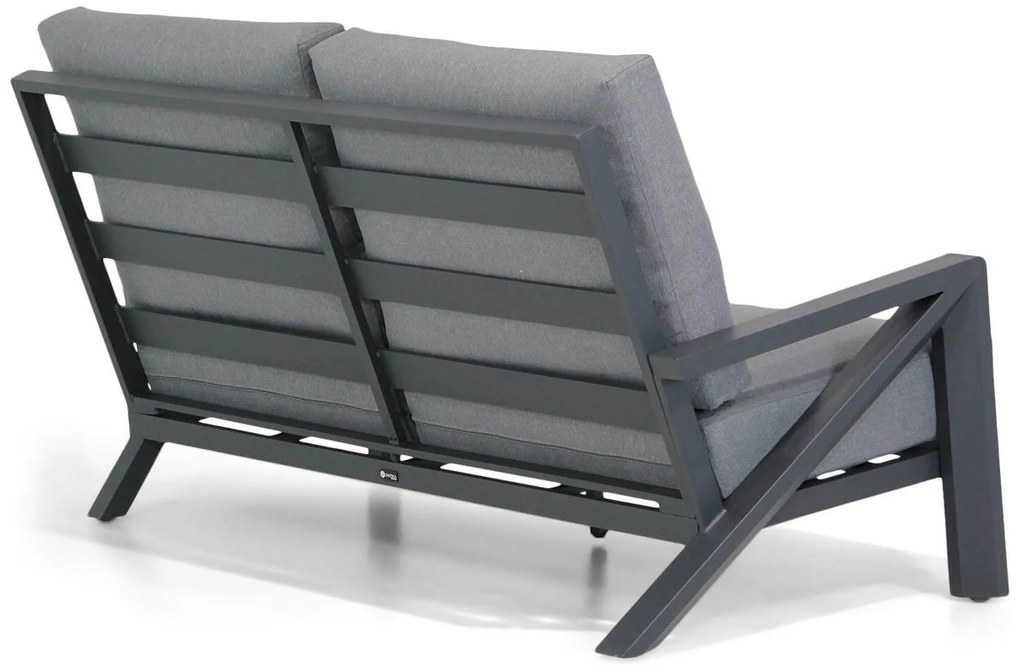 Hoek loungeset 7 personen Aluminium Grijs  Lifestyle Garden Furniture Santika Cinta