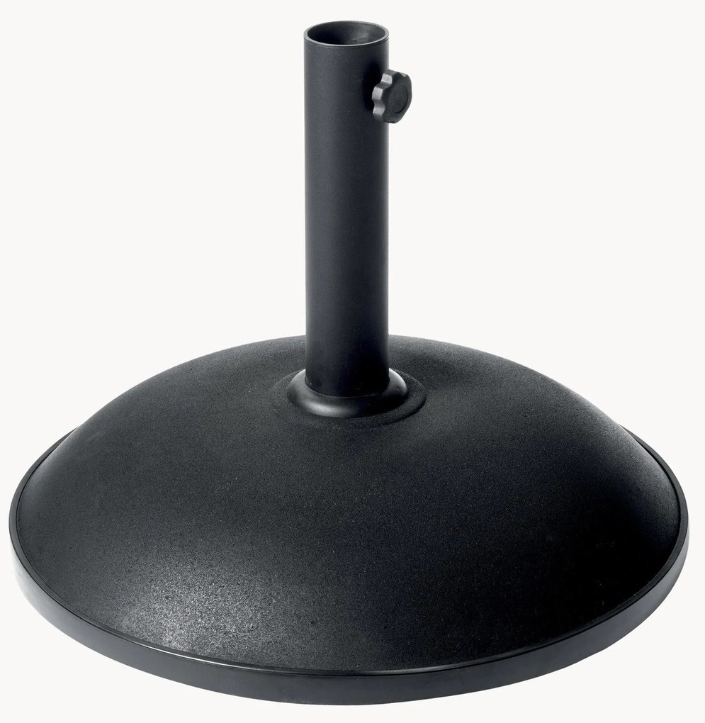 Parasolvoet Umbrella in zwart met wieltjes