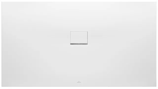 Villeroy & Boch Squaro Infinity Rechthoekige douchevloer - 1400 x 1000 x 40 mm - mat stone white (wit) udq1410sqi2iv-rw