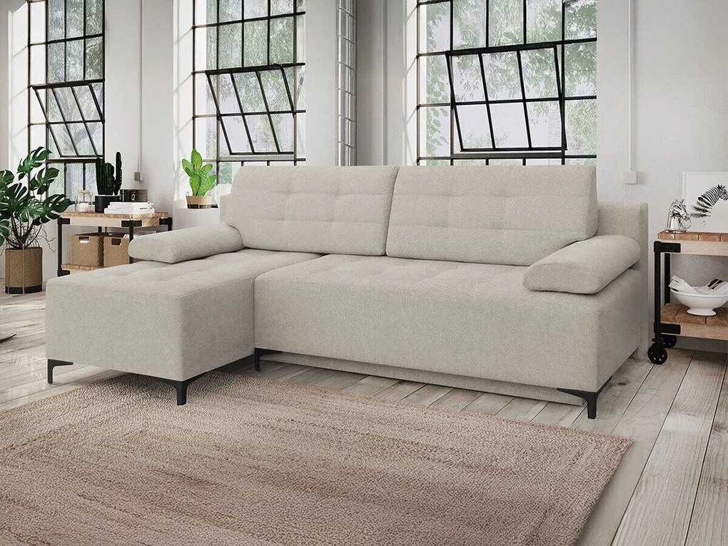 Hoekbank Independence 101, Aanwezig, Aanwezig, 215x136x89cm, 89 kg, Poten: Metaal