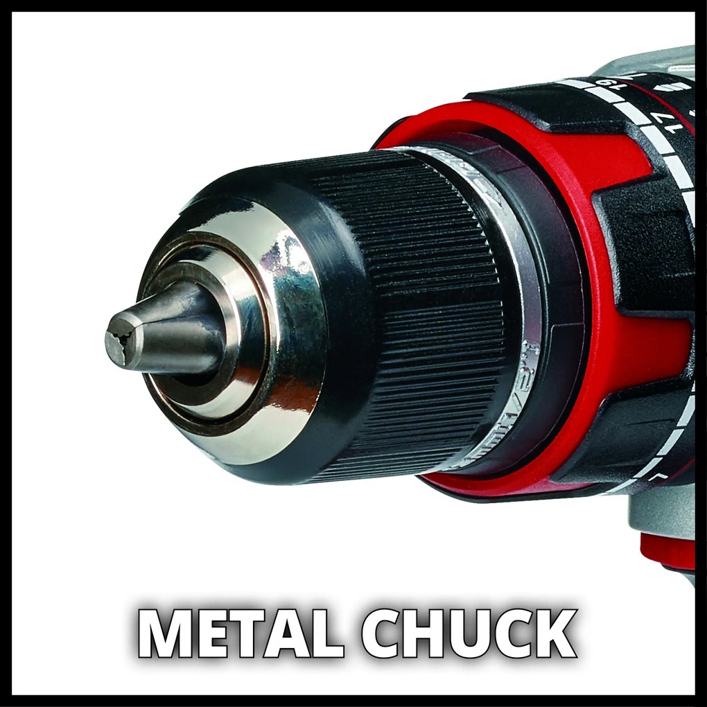 Einhell TP-CD 18-2 Li-i BL Kit 2.0 Ah - Accu Klopboor-/Schroefmachine - 2 accu's - Power X-Change