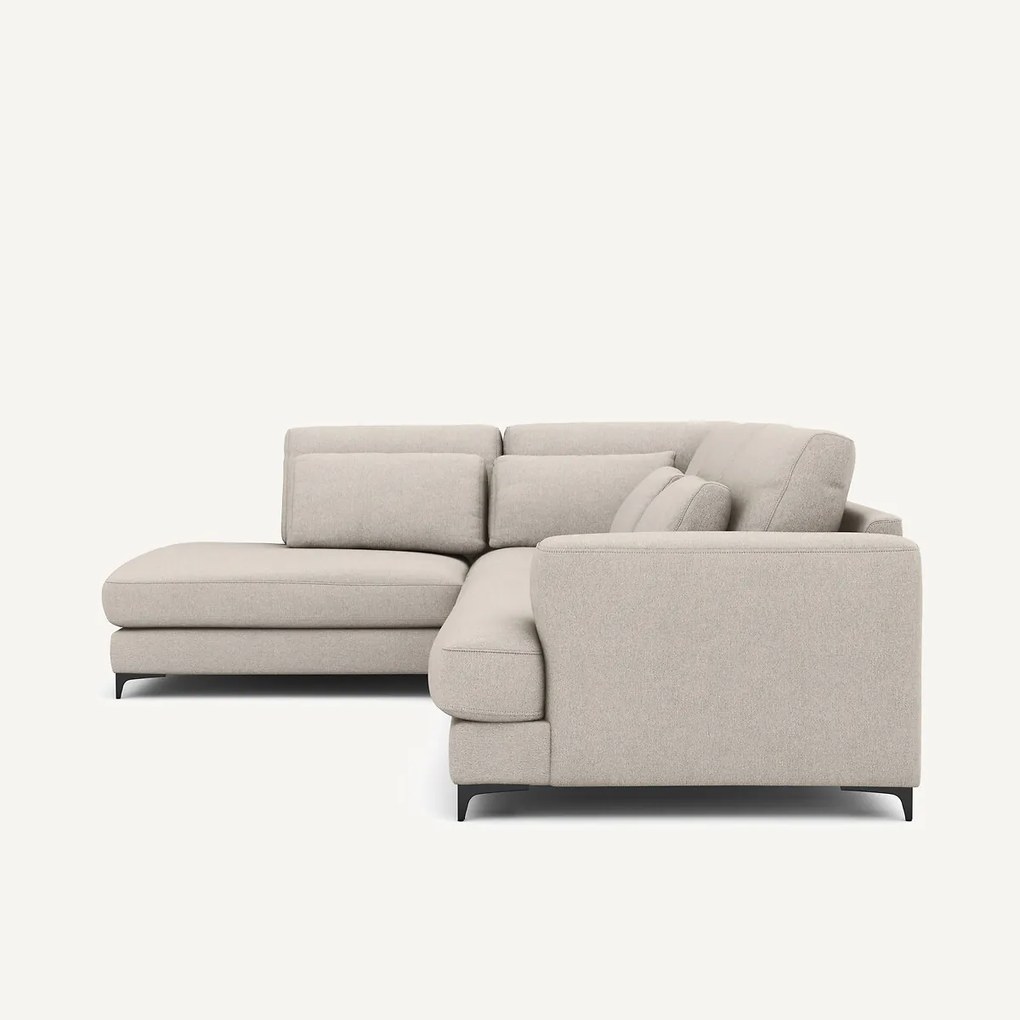 Omvormbare hoekbank links in viscose linnen, MARSILE