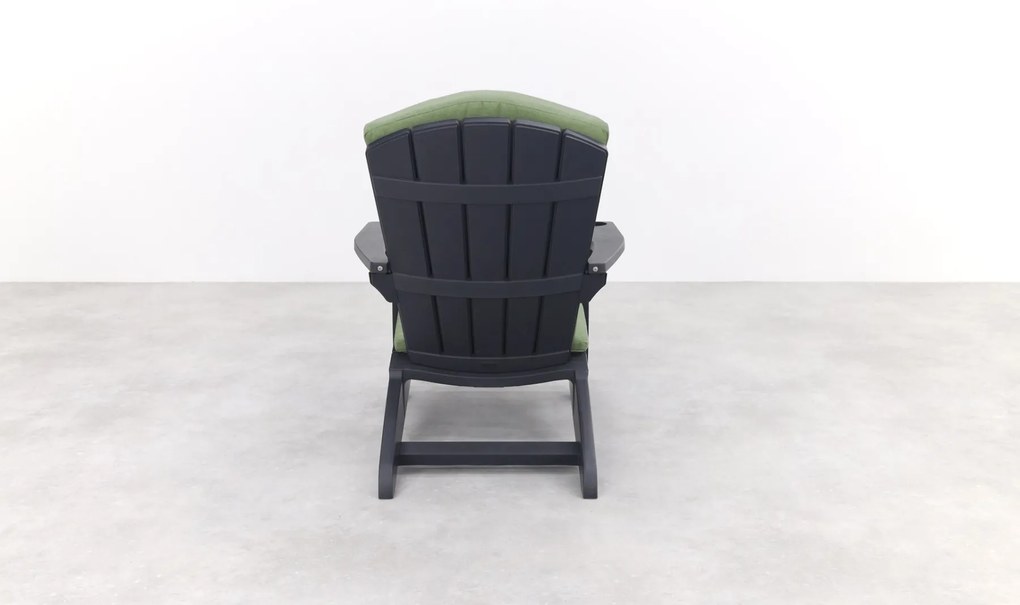 Keter Alpine Adirondack Loungestoel met Bekerhouder - Antraciet