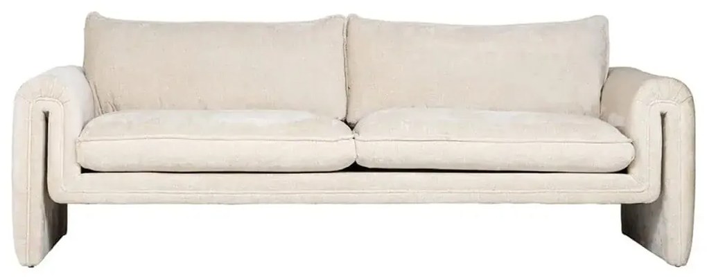 Richmond Interiors Sandro Design 3-zits Bank White Chenille