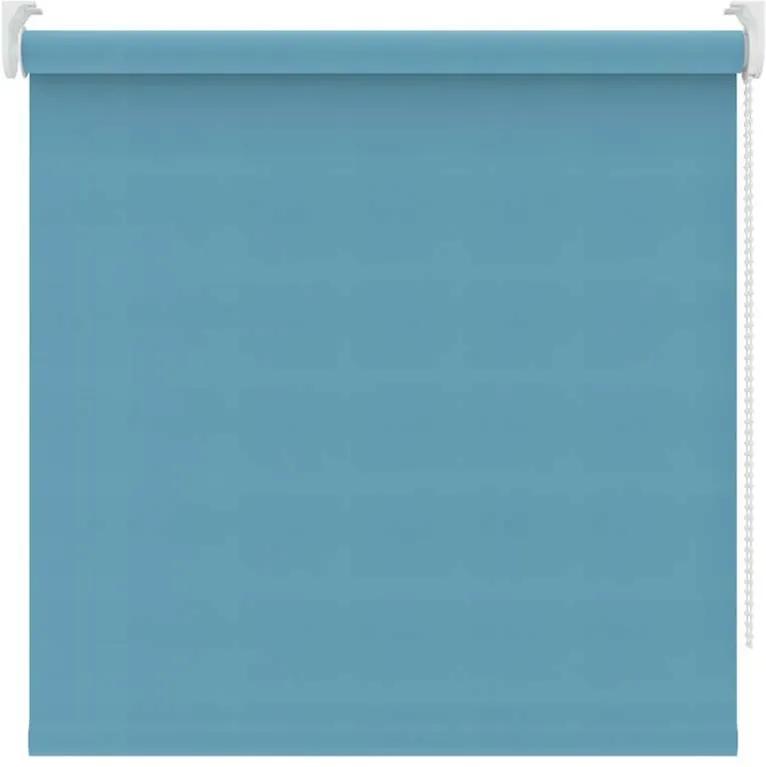 Rolgordijn verduisterend - turquoise - 210x190 cm - Leen Bakker
